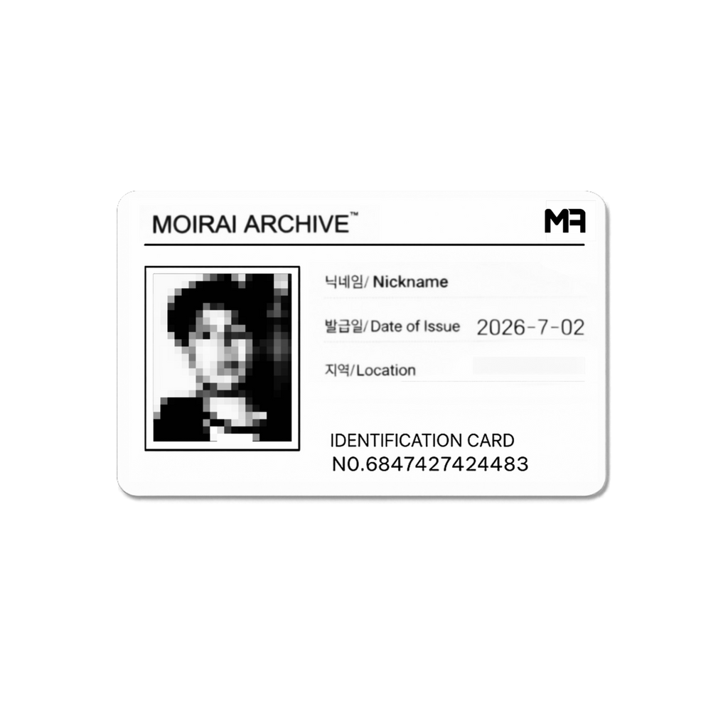 MOIRAI ARCHIVE MEMBERSHIP CARD